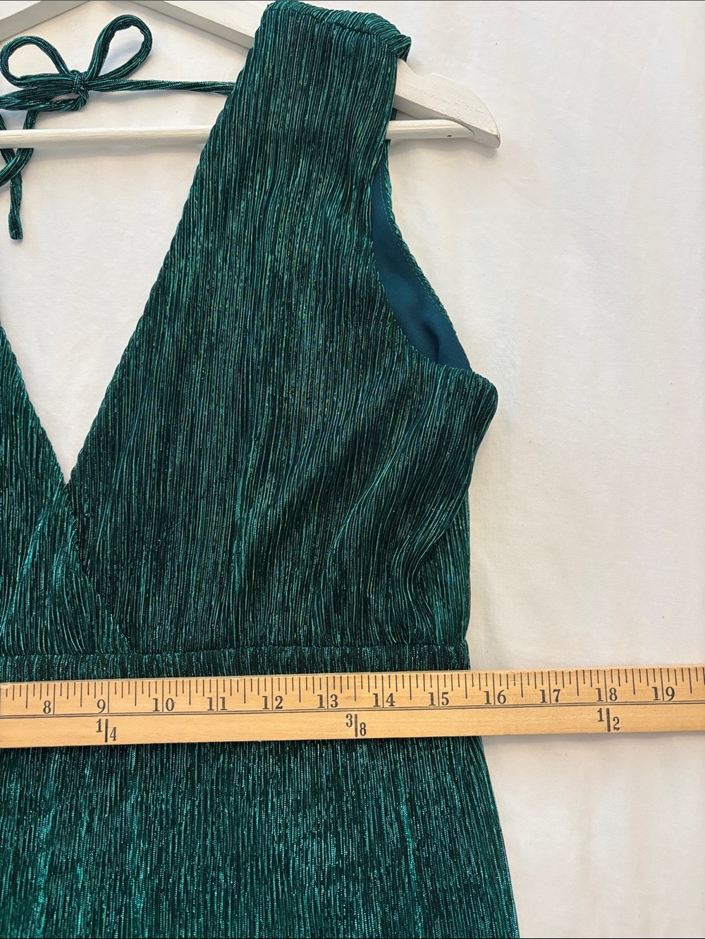Lulu’s Falling Star Teal Green Sleeveless Maxi Dress XL - Picture 5 of 9